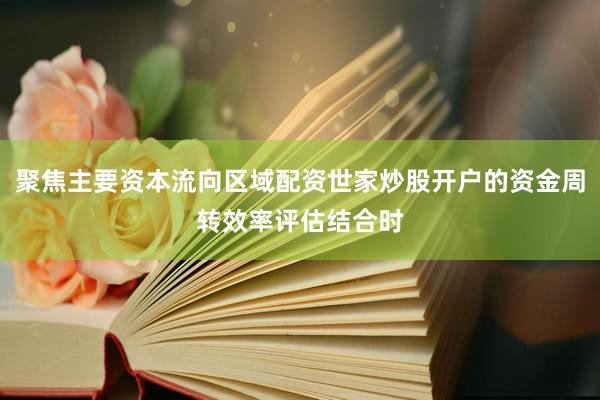 聚焦主要资本流向区域配资世家炒股开户的资金周转效率评估结合时