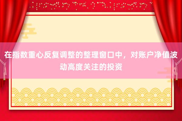 在指数重心反复调整的整理窗口中，对账户净值波动高度关注的投资